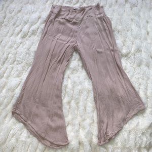 Mauve Gaucho Pants